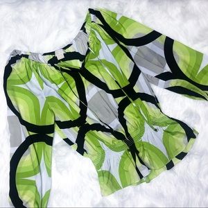 MICHAEL by Michael Kors green blouse size 1x